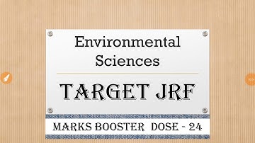 Target jrf | environmental science (nta net jrf)| June 2019 solved paper| mind mapping