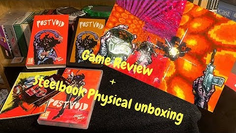 Post Void Nintendo Switch Review + Super Rare Games Steelbook Edition Unboxing 😍