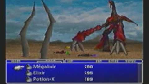 FF7 - Ruby Weapon defeated by a single frog without Materia or 7777 strat (Trailer)