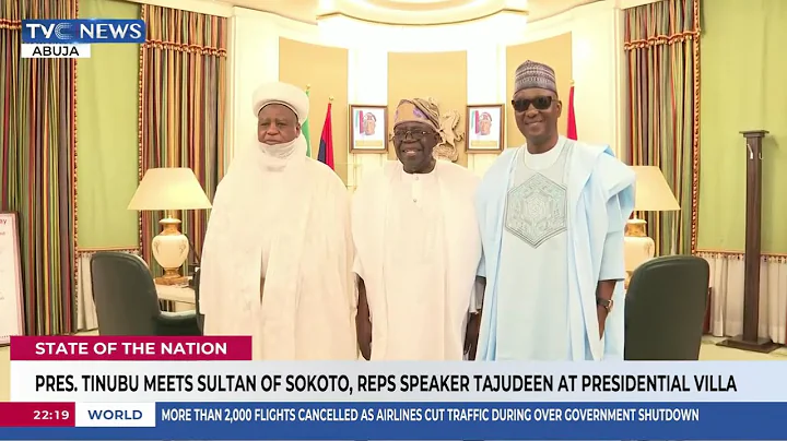 President Tinubu Meets Sultan Of Sokoto, Reps Speaker Tajudeen At Presidential Villa