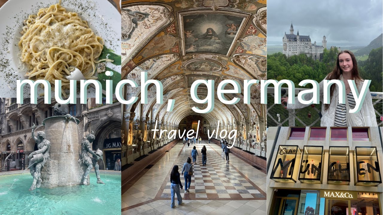 Munich, Germany | Travel Vlog 🇩🇪 solo trip seeing the Residenz, Neuschwanstein Castle, & more!