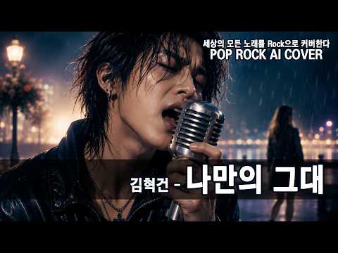 나만의 그대(Warrior)-김혁건 / 미친 고음 폭발(high-pitched explosion) [K-POP ROCK AI COVER]