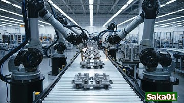 Smart Technology CNC Machining Machines Operating at Peak Efficiency (AI Videos)