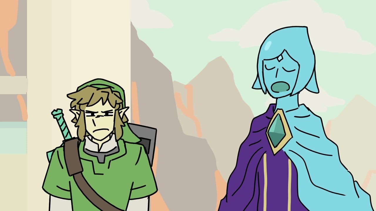 Skyward sword in a nutshell:  (animatic)