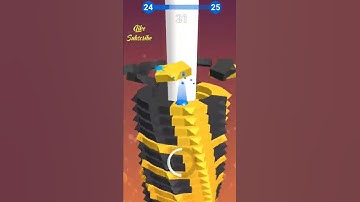 Stack Ball Game ! Cool Game! Mobile Game! 😂iOS Android😉PLEASE! Subscribe👇👇👇#shorts #gameplay