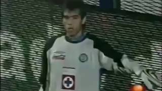 Chelito Delgado de portero Cruz Azul vs Necaxa