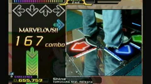 Kon - Shine (Challenge) AAA #084 - Perfect Full Combo on DDR X2 (PS2, U.S.)