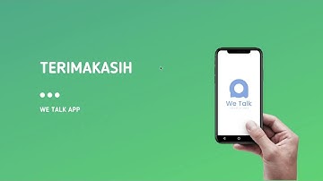 Demo Program KKP Unindra | Aplikasi We Talk