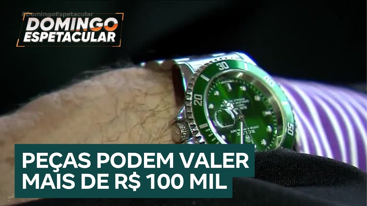 Quadrilha especializada em roubo de relógios de luxo é rastreada pela polícia