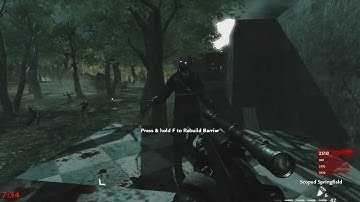 CUSTOM ZOMBIES | Shooting Gallery Part 1 - HE F*CKS UP MY INTRO.