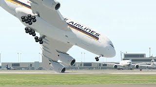 Plane Went Out Of Control Just Before Landing At John F. Kennedy Int Airport New York[Xp 11]