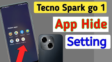 How to hide apps in Tecno spark go 1 | Tecno spark go 1 me app hide kaise kare | tecno app hide
