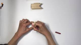 木製鯉のぼり色付け