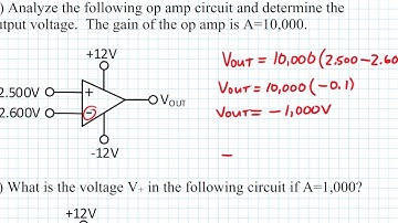ECE 100 Operational Amplifier Fundamentals Example