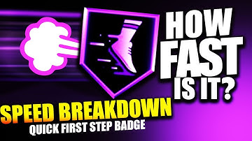QUICK FIRST STEP 2K22 | HOW FAST IS THE QUICK FIRST STEP BADGE ON NBA 2K22