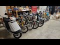 Tour of my Honda and Yamaha minibike, moped and scooter collection