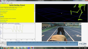 Vicon motion capture using POLYGON - Sprinter