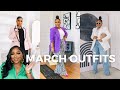 Outfits I Wore In March | Boohoo, Fashion Nova, Zara | Tamara Renaye