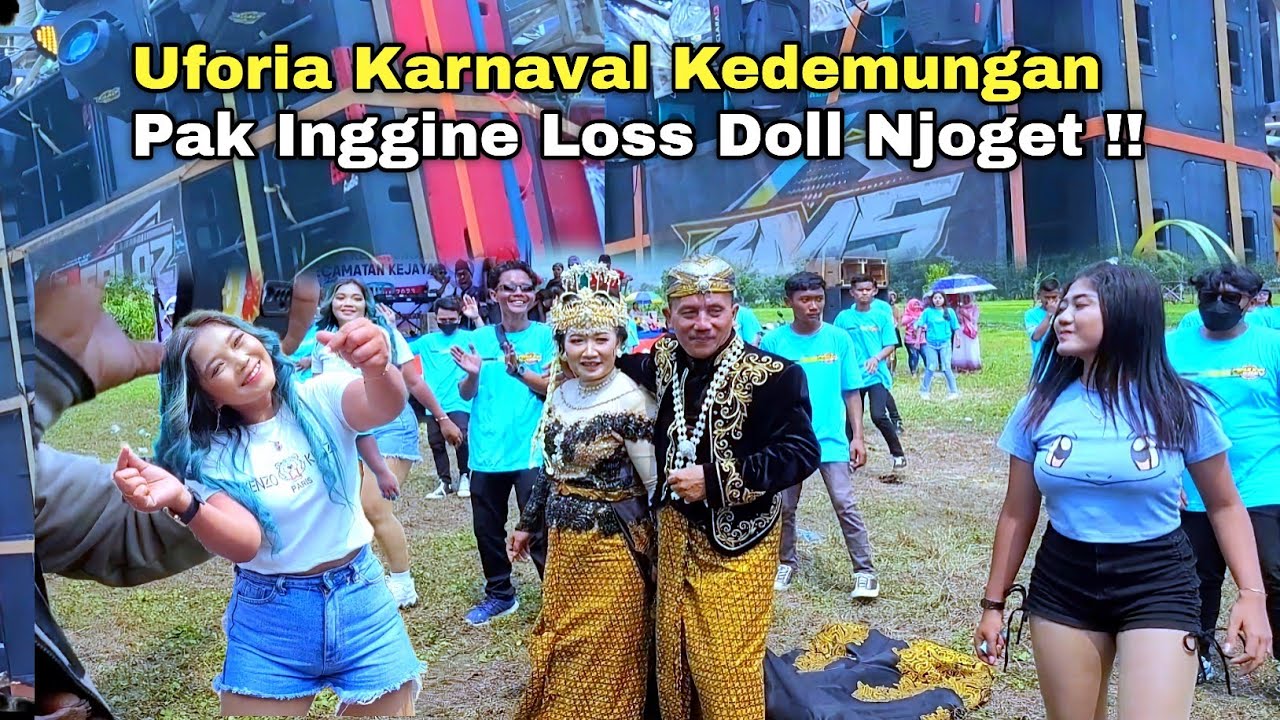 PAK KADES LOSS !! IKUT JOGET KARNAVAL KEDEMUNGAN KEJAYAN 2023 PASURUAN