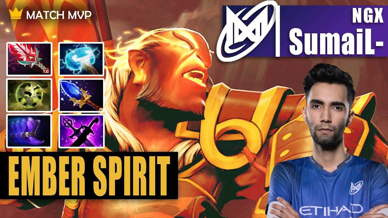 Ember Spirit Mid | NGX.SumaiL- | 28 KILLS SUMAIL- SHOWS NO MERCY AT ALL 😅 | 7.32c Gameplay Highlight