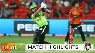 Sandhu hat-trick as slick Thunder stun Scorchers again | BBL|11