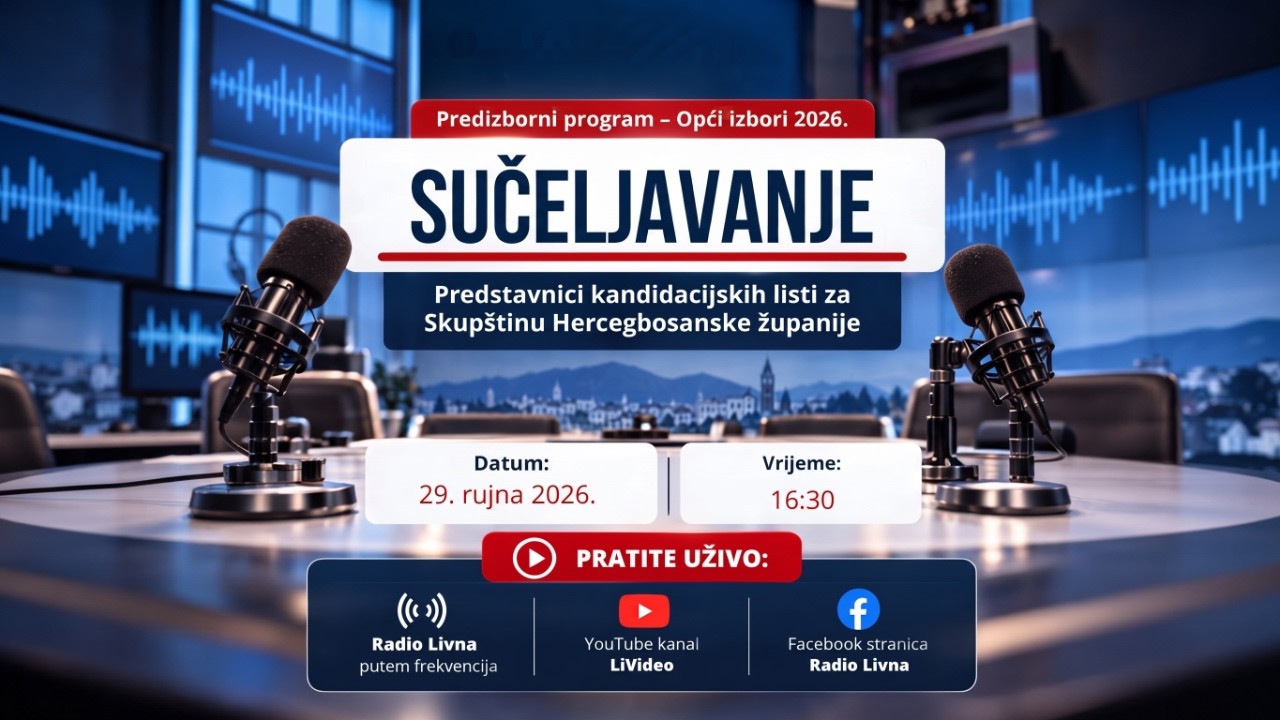 OPĆI IZBORI 2026 - SUČELJAVANJE ZA SKUPŠTINU HBŽ