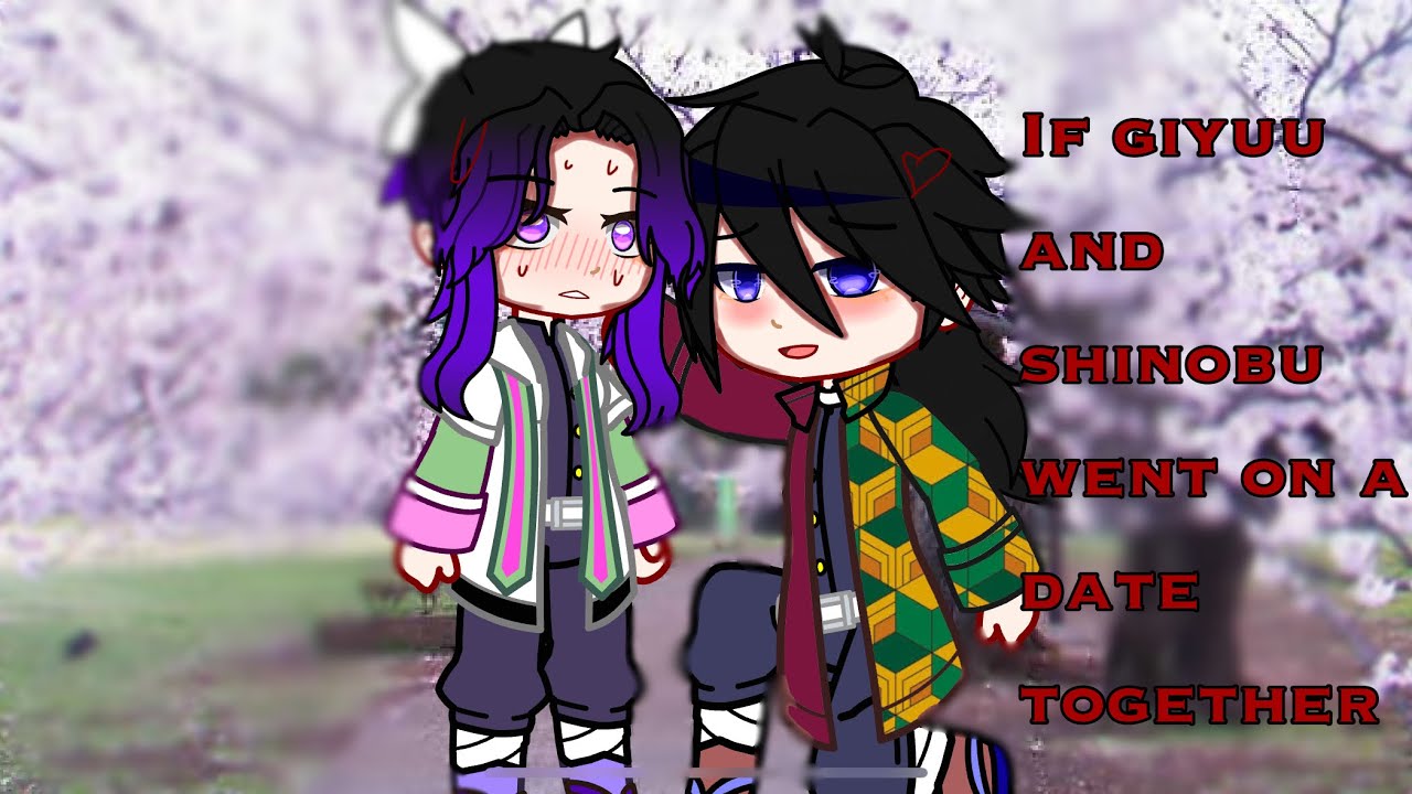 If giyuu and shinobu went on a date together || gacha club || || giyuushino || || kny ||