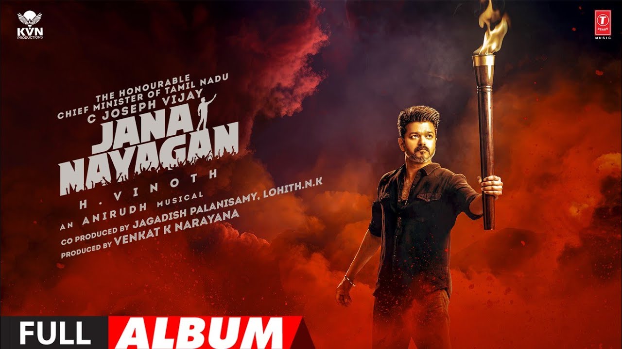 Jana Nayagan Full Album | Hon’ble CM Vijay,Pooja Hegde,Bobby Deol | Anirudh Ravichander | H Vinoth