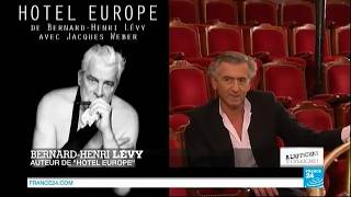 Jacques Weber - France 24 : Hôtel Europe de Bernard-Henri Lévy (30 septembre 2014)
