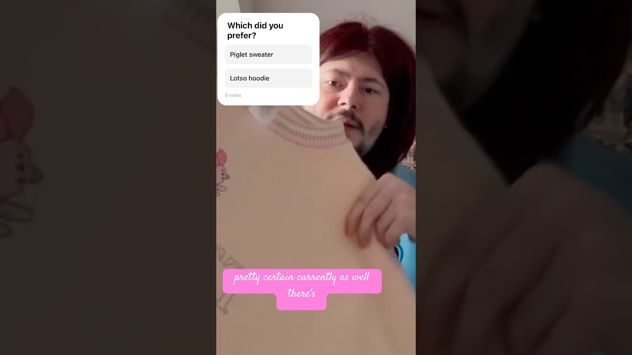 piglet sweater  first impressions 😍