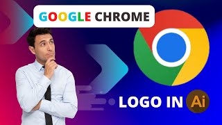 how to create Google Chrome logo in adobe illustrator | adobe illustrator | FT Motion and Graphics