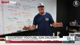 Jon Gruden on Browns Rookie LB Carson Schwesinger - Sports4CLE, 9/3/25