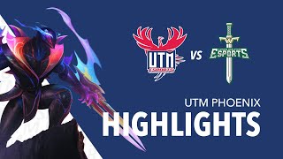 UTM Phoenix vs Illinois Wesleyan Titan Sword - HIGHLIGHTS I NECC Games 2023-2024