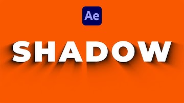After Effects Tutorial: Soft Long Shadow Text Effect (Easy)