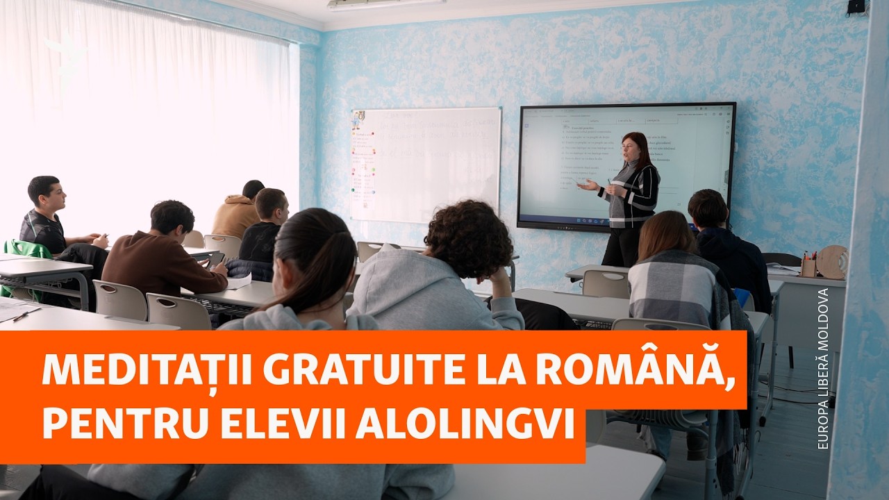 Gratuitate în meditații de limba română pentru elevii nevorbitori de limbă română