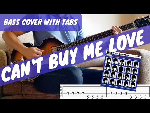 can't-buy-me-love---the-beatles-|-bass-cover-with-tabs-|-höfner-500/1-ct-|