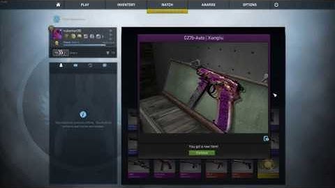 CSGO Case Opening # 1   CZ75-Auto Xiangliu (Factory New)