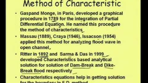 Mod-7 Lec-2 Unsteady Flow Part-3