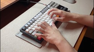 TGR Jane v2 CE Typing Sounds — Cherry MX2A Orange