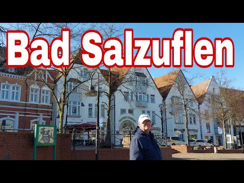 Winter Sunny Day l Walking tour in Bad Salzuflen Germany. 🇩🇪