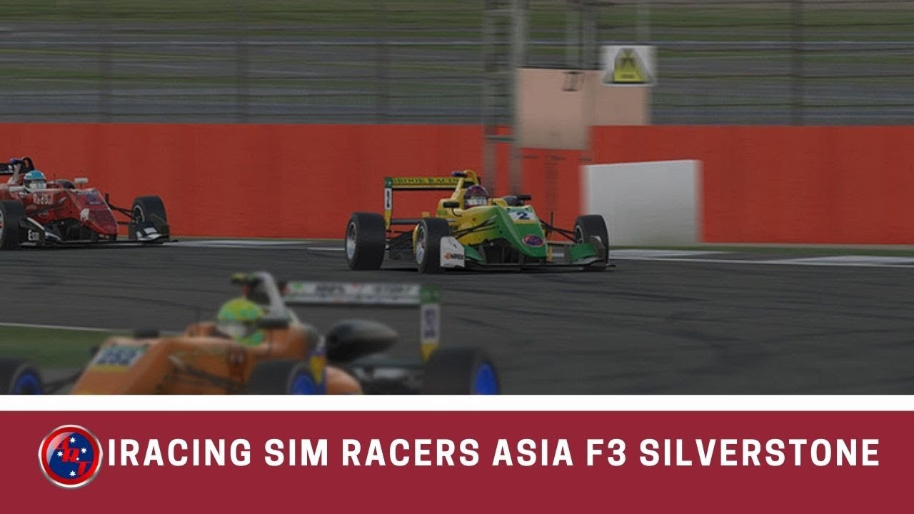 Brook Sim Racing iRacing Sim Racers Asia F3 Silverstone - Brook Racing POV - YouTube