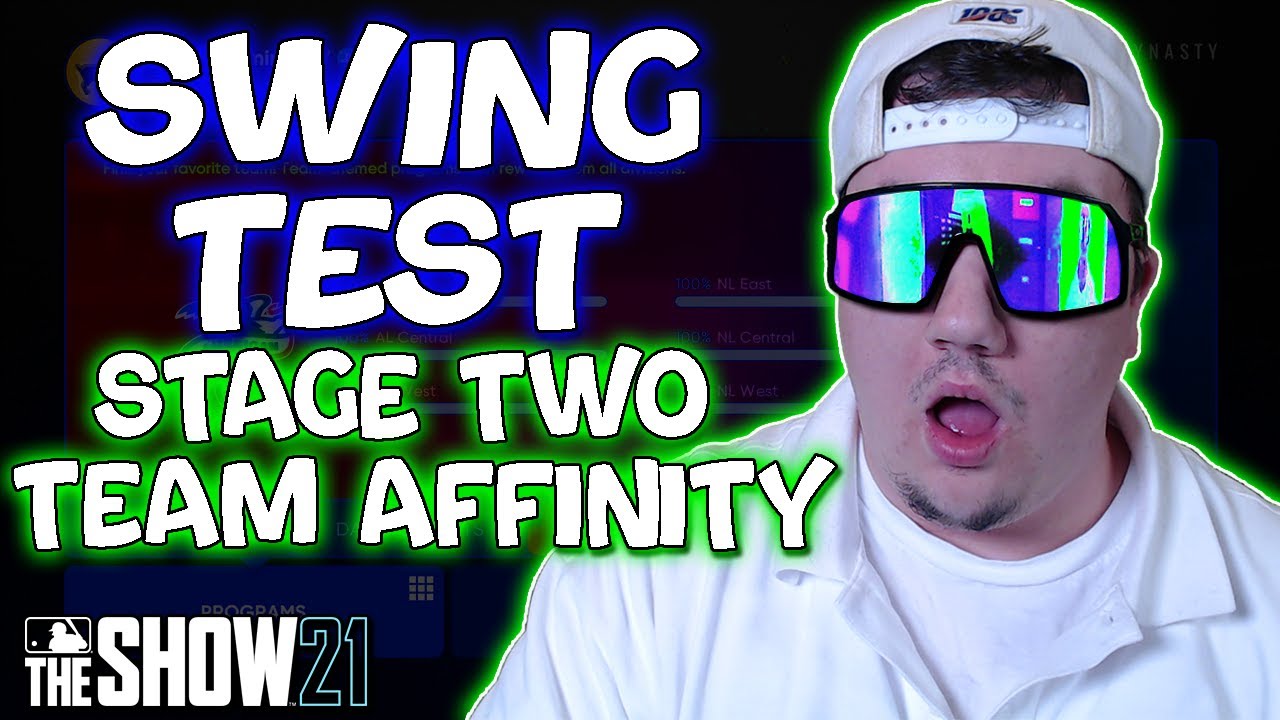 SWING TESTING THE STAGE 2 TEAM AFFINITY CARDS MLB THE SHOW 21 DIAMOND DYNASTY
