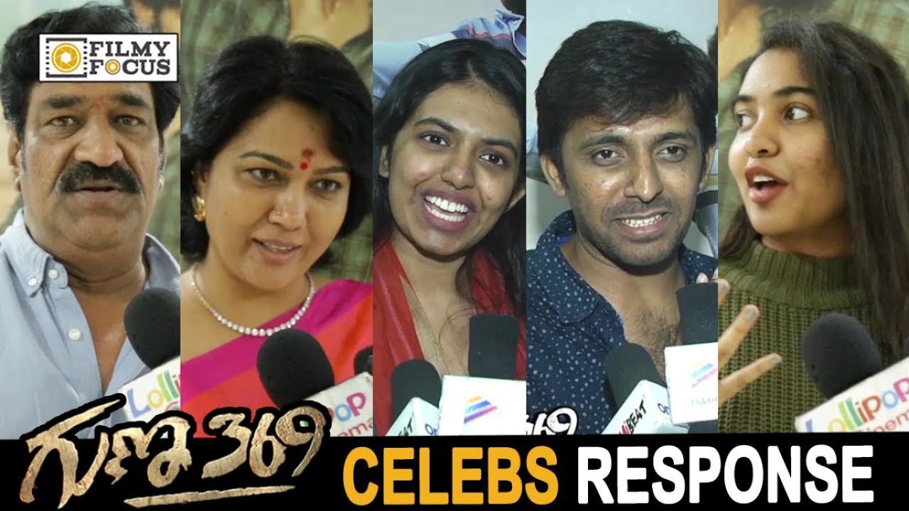 Guna 369 Movie Celebrity Response || Karthikeya, Anagha, Arjun Jandyala - Filmyfocus.com