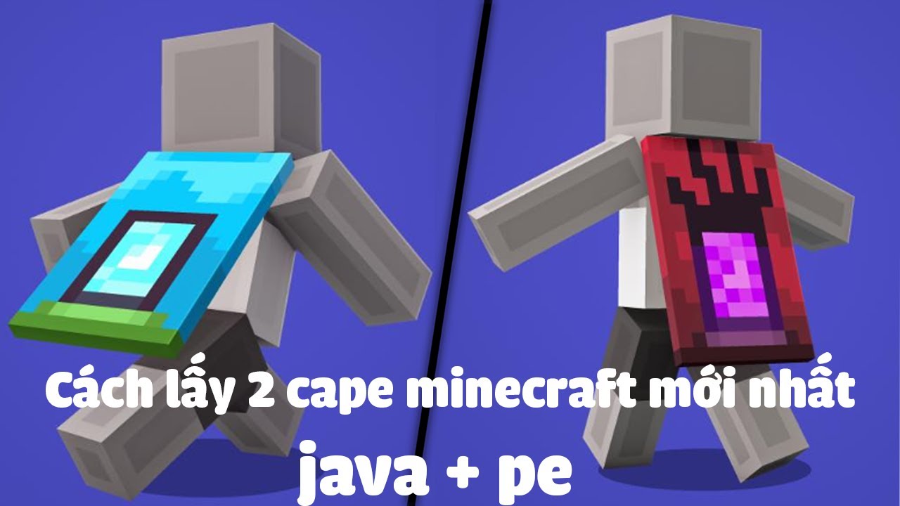 hướng dẫn lấy 2 cape mới nhất minecraft 2025 cho JAVA và PE - YouTube