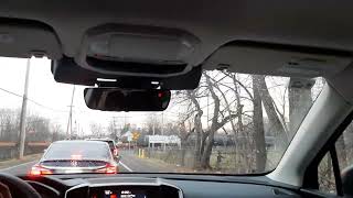 Southbound CSX Manifest Train with 2 DPU's on Flatbush Avenue/NY-32 at Kingston, NY 3/11/2026 (RD).