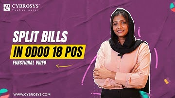 How to Split Bills in Odoo 18 POS | Odoo 18 New Features | Odoo 18 POS Tutorials | Odoo 18 Release