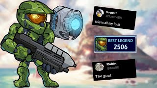 #1 Master Chief - 2500+ Ranked Brawlhalla Gameplay