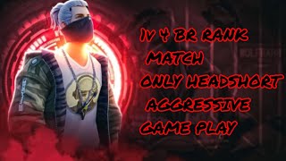 1v4 br rank match only headshort challenge  