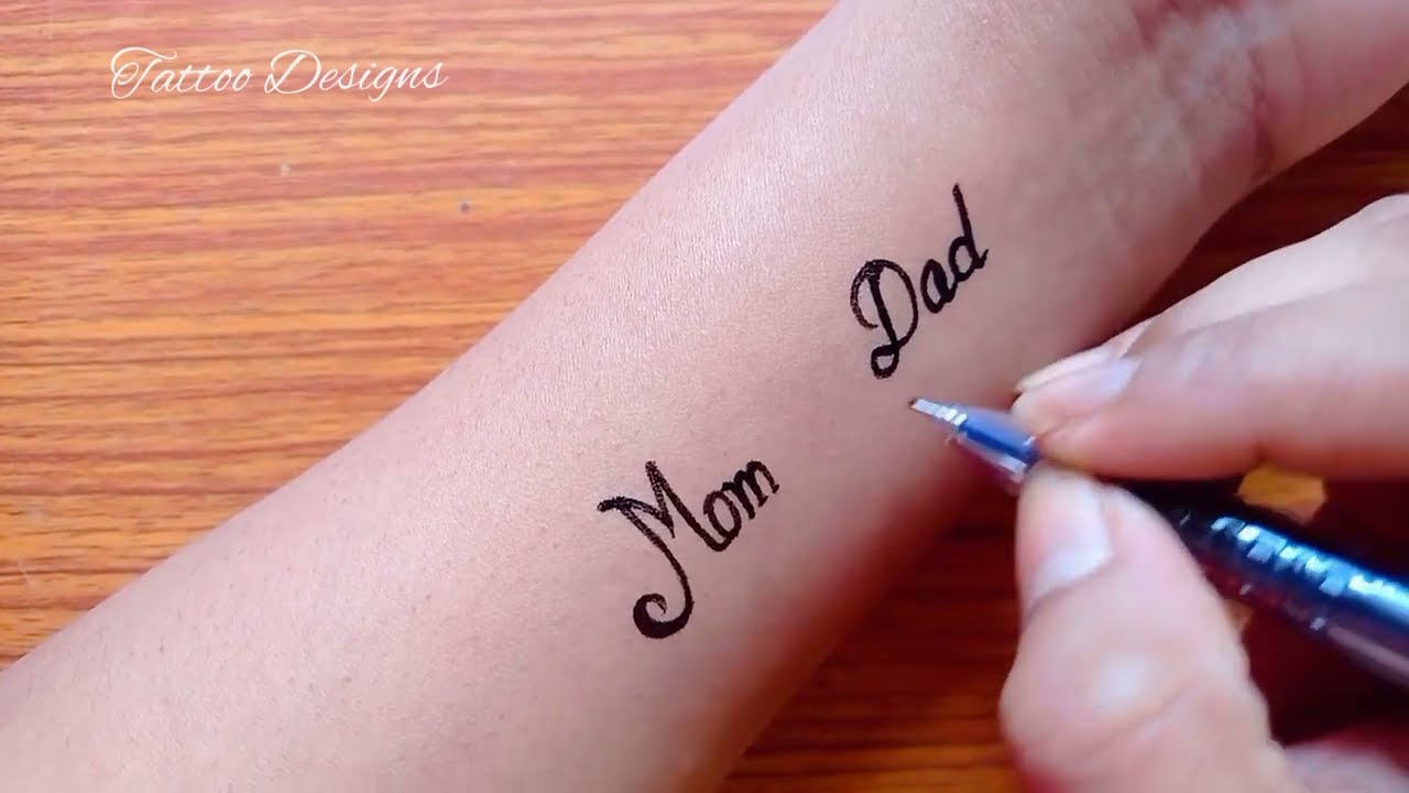 Tattoo uploaded by Samurai Tattoo mehsana  Mom dad tattoo ideas Mom dad  tattoo design Mom dad tattoo  Tattoodo