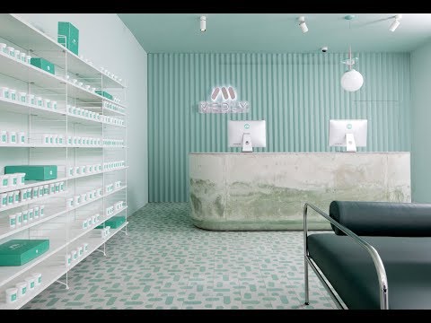 Medly Pharmacy Design - The Making of the Concrete Counter